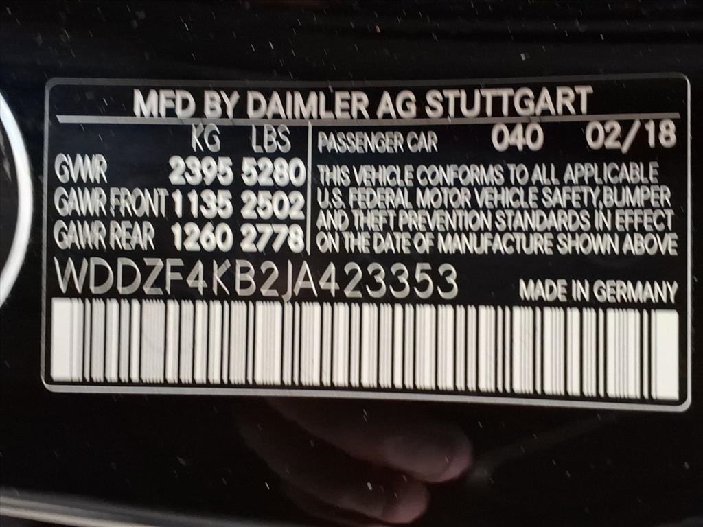 Mercedes-Benz E-Class  2018