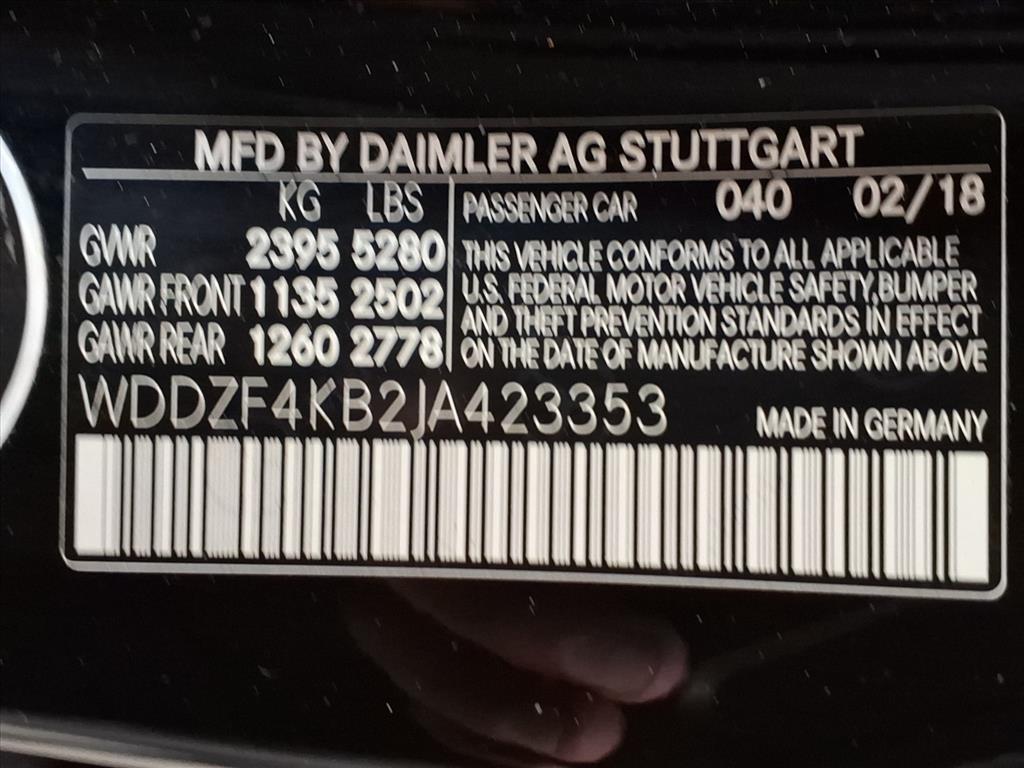 Mercedes-Benz E-Class  2018