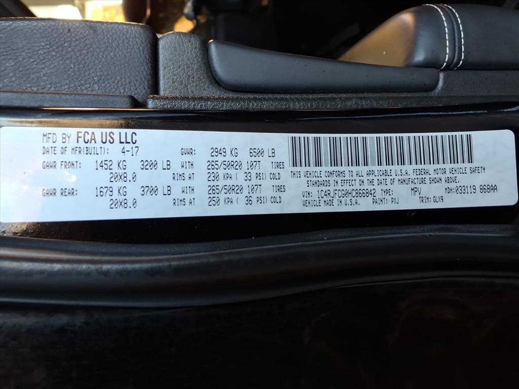 Jeep Grand Cherokee  2017