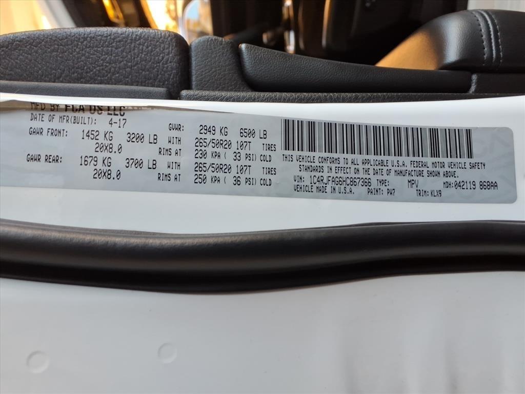 Jeep Grand Cherokee  2017