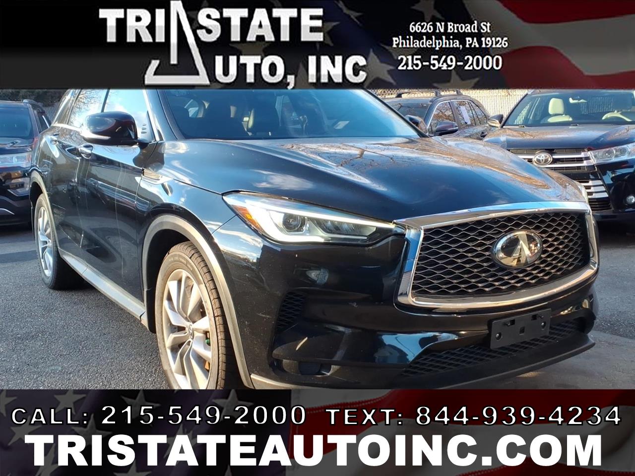 2022 Infiniti QX50 Pure Awd 2.0L 4 Cyl Turbo