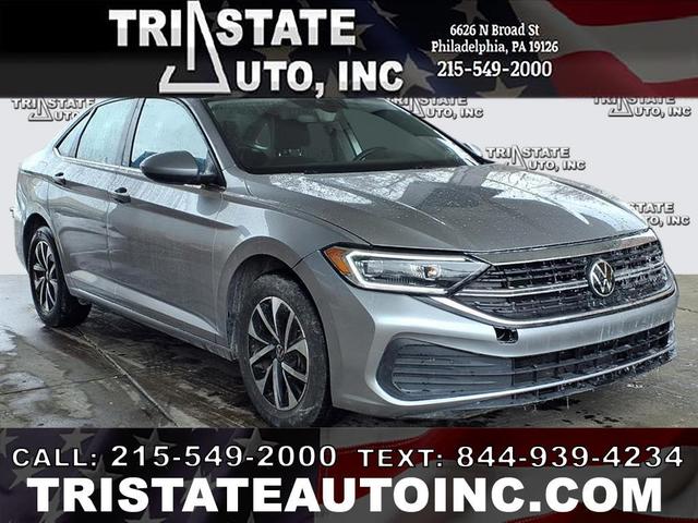 Silver 2024 Volkswagen Jetta S FWD Sedan Front-Wheel Drive Automatic