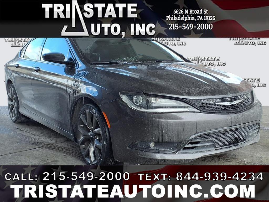2016 Chrysler 200 4dr Sdn S FWD