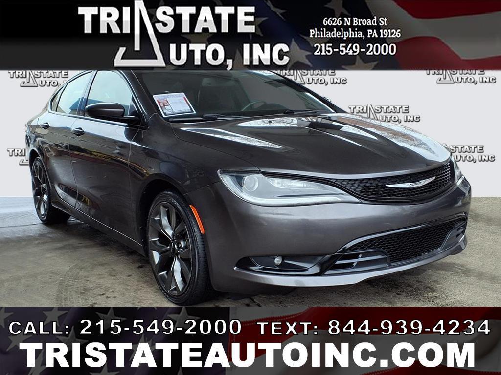 2016 Chrysler 200 4dr Sdn S FWD