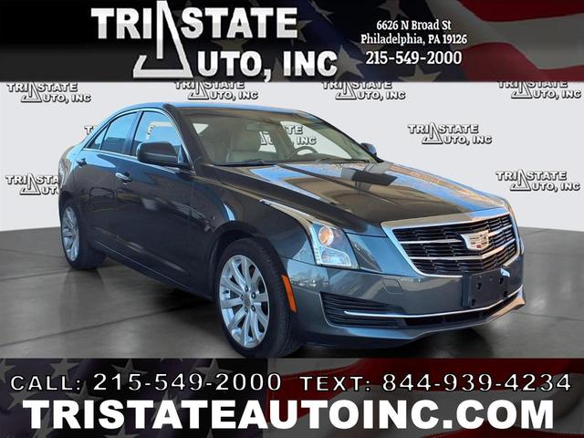 Gray 2018 Cadillac ATS 2.0T AWD Sedan All-Wheel Drive Automatic