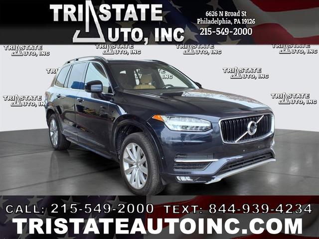 Blue 2017 Volvo XC90 T6 Momentum AWD SUV / Crossover All-Wheel Drive Automatic