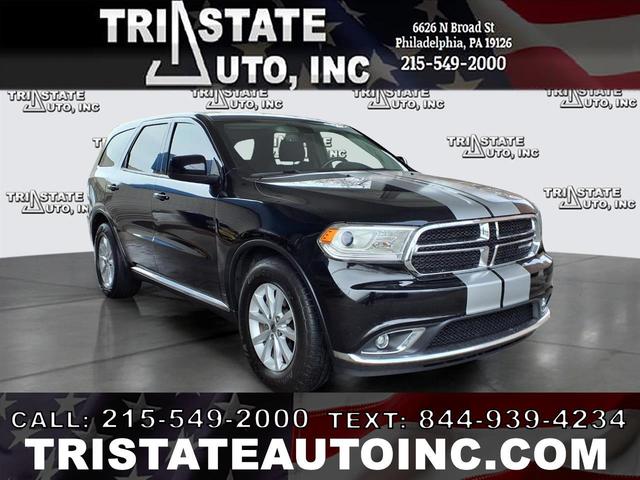 Black 2020 Dodge Durango SXT Plus RWD SUV / Crossover Rear-Wheel Drive Automatic