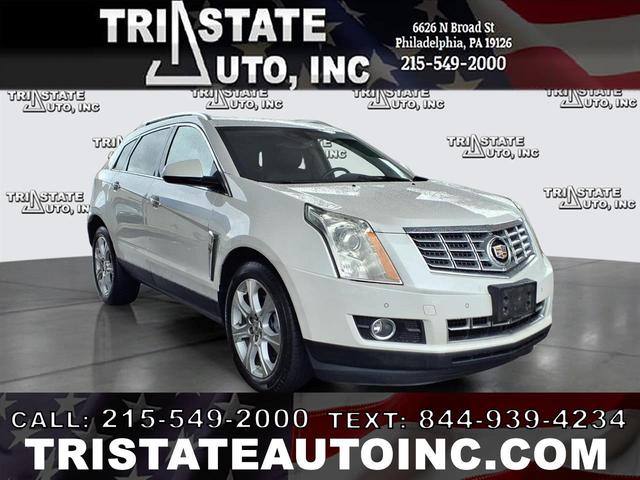 White 2015 Cadillac SRX Performance FWD SUV / Crossover Front-Wheel Drive Automatic
