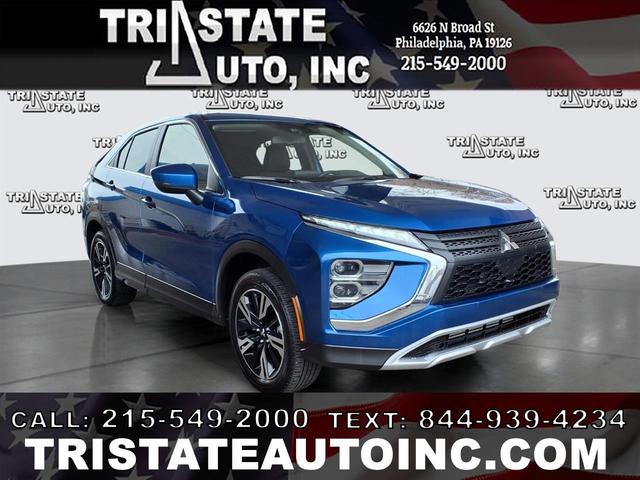 Blue 2025 Mitsubishi Eclipse Cross SEL S-AWC SUV / Crossover All-Wheel Drive Automatic