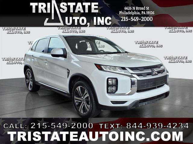 White 2021 Mitsubishi Outlander Sport ES FWD SUV / Crossover Front-Wheel Drive Automatic