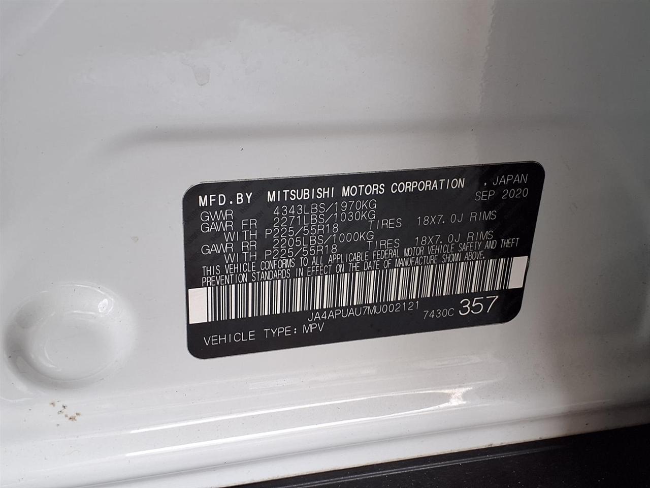 Mitsubishi Outlander Sport  2021