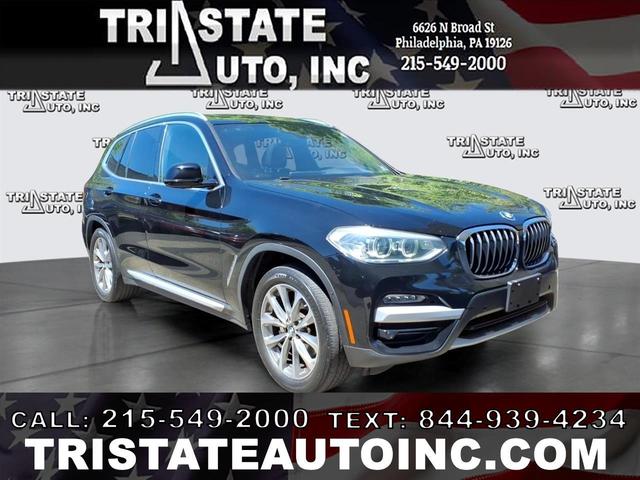 Black 2019 BMW X3 xDrive30i AWD SUV / Crossover All-Wheel Drive Automatic