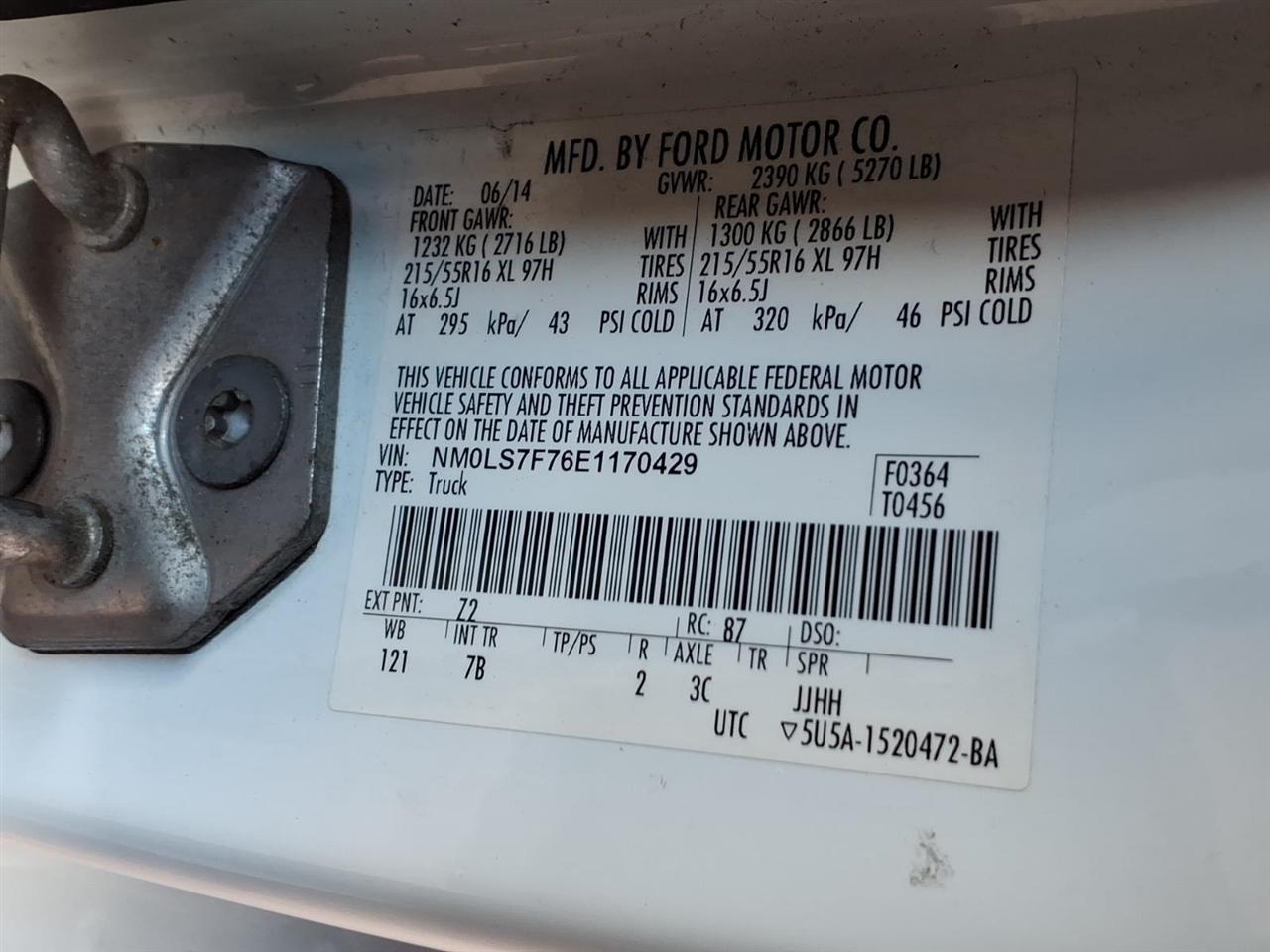 Ford Transit Connect  2014