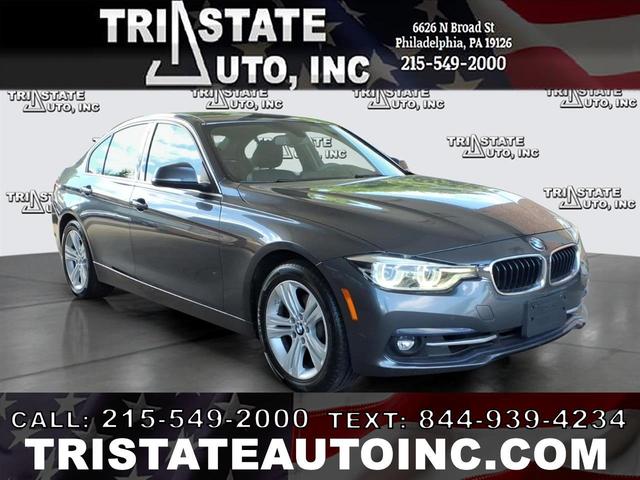 Gray 2018 BMW 3 Series Sedan All-Wheel Drive Automatic