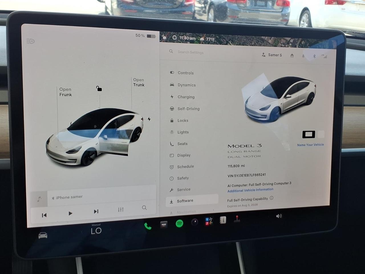 Tesla Model 3  2020