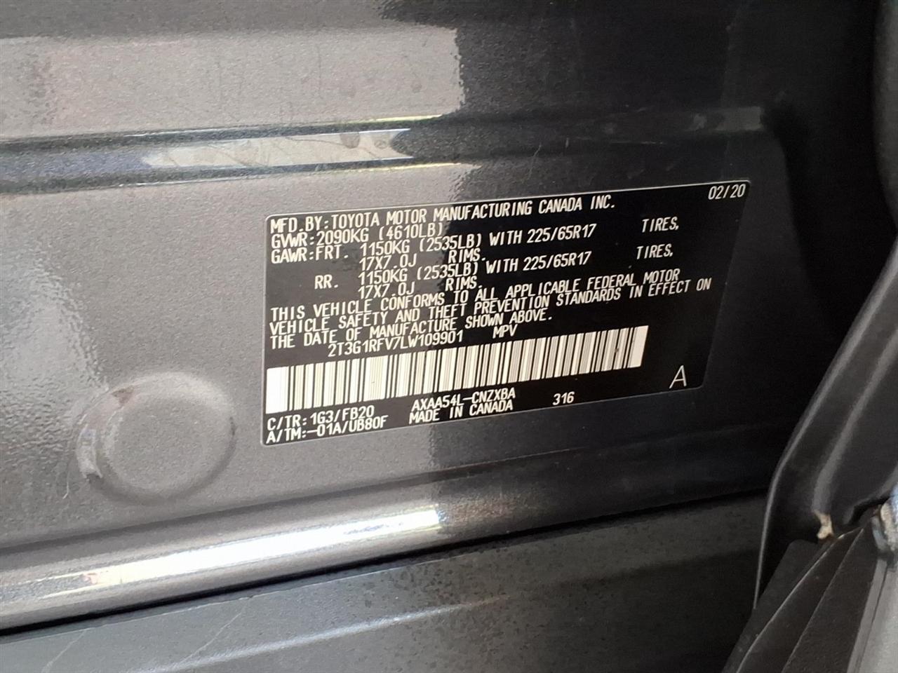 Toyota RAV4  2020