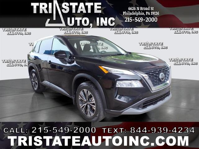 Black 2021 Nissan Rogue SUV / Crossover Front-Wheel Drive Automatic