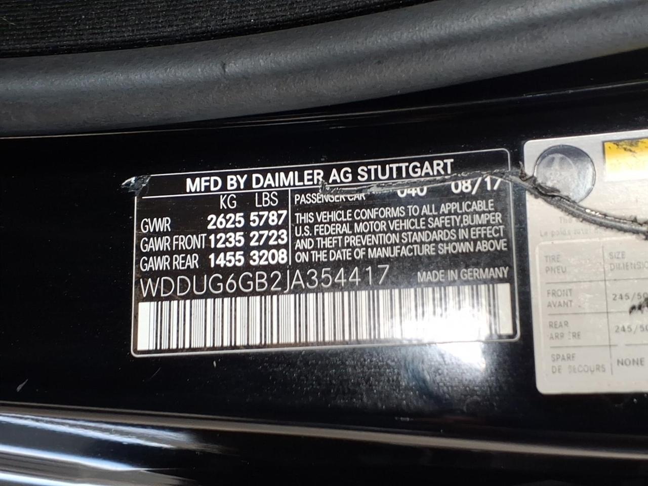 Mercedes-Benz S-Class  2018