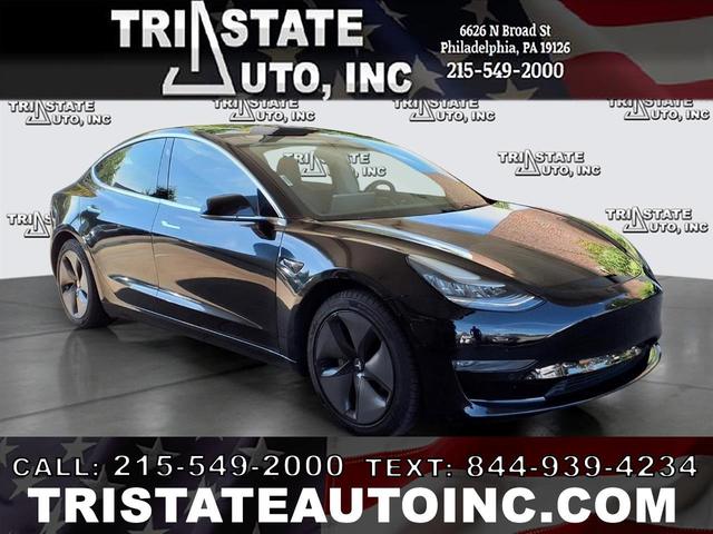 Black 2018 Tesla Model 3 Sedan Rear-Wheel Drive Automatic