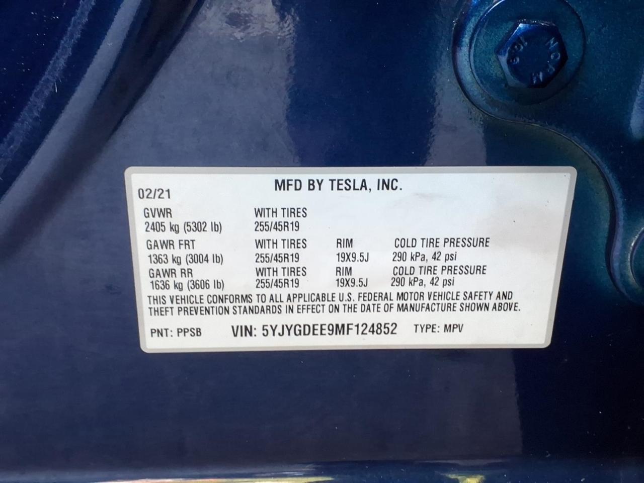 Tesla Model Y  2021