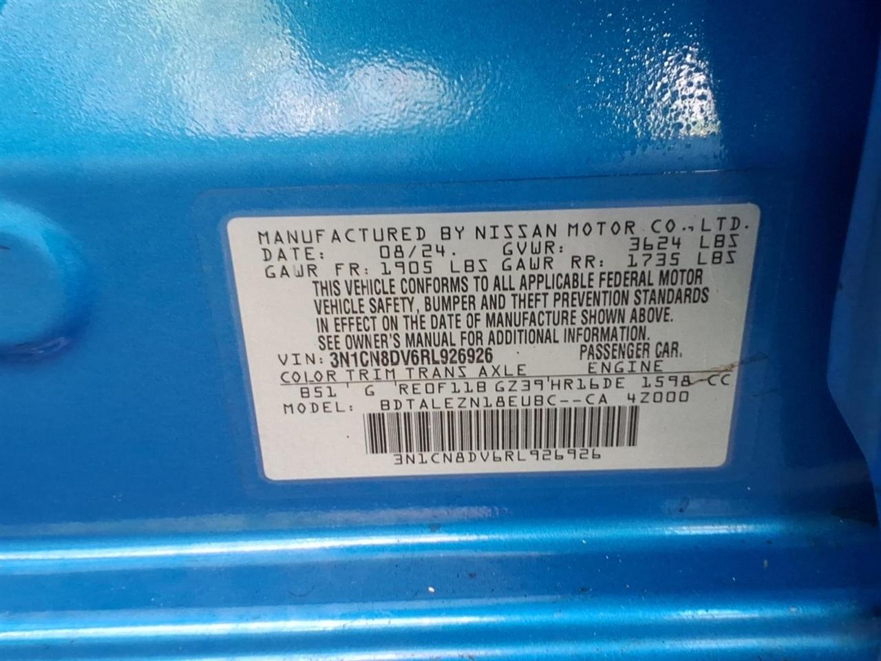 Nissan Versa  2024