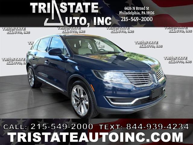 Blue 2018 Lincoln MKX SUV / Crossover All-Wheel Drive Automatic