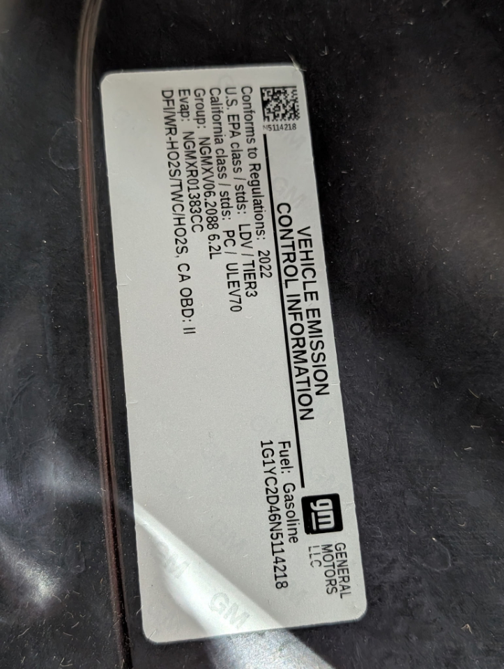 Chevrolet Corvette 3LT Coupe 2022