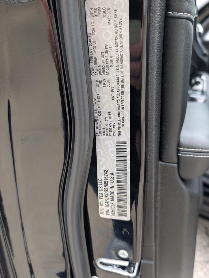 Jeep Grand Cherokee L Overland 4WD 2022