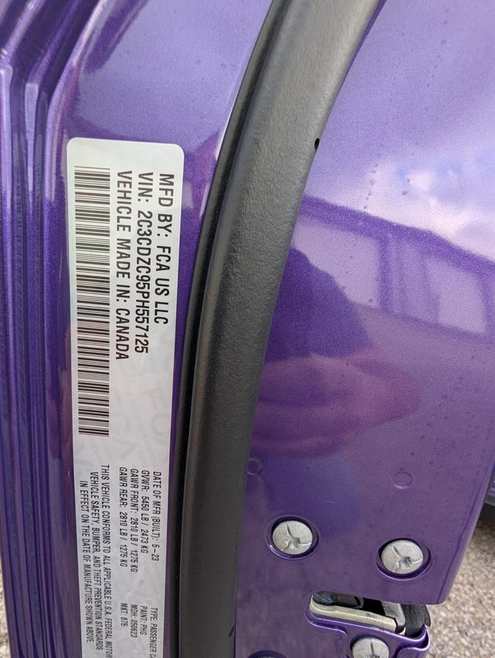 Dodge Challenger SRT Hellcat 2023