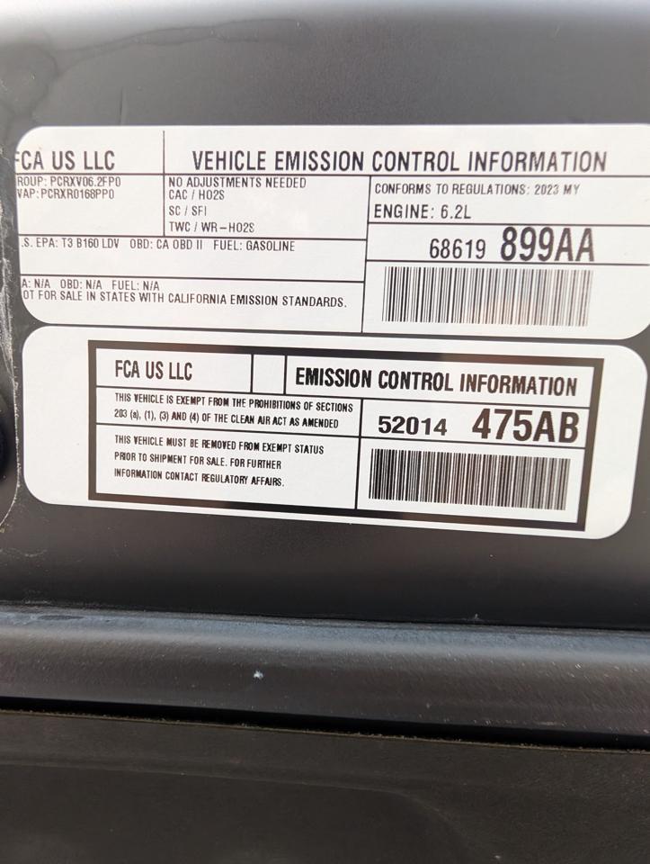 Dodge Challenger SRT Hellcat 2023