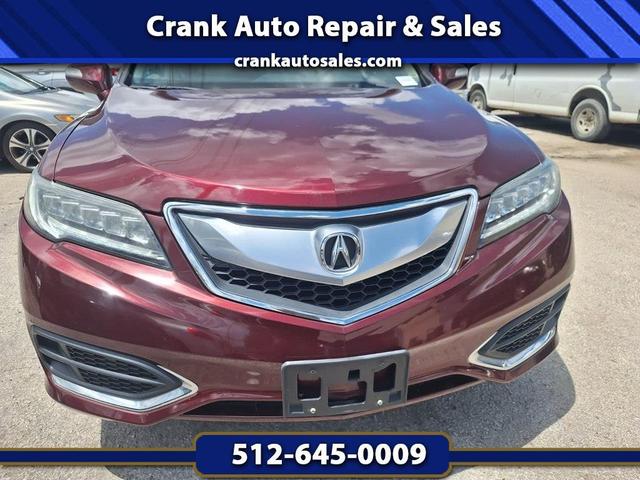 Basque Red Pearl II 2018 Acura RDX SUV / Crossover All-Wheel Drive 6-Speed Automatic