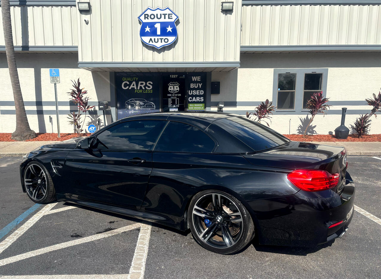 BMW M4 Convertible 2015