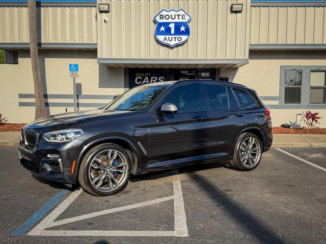 Gray 2019 BMW X3 M40i AWD SUV / Crossover All-Wheel Drive 8-Speed Automatic
