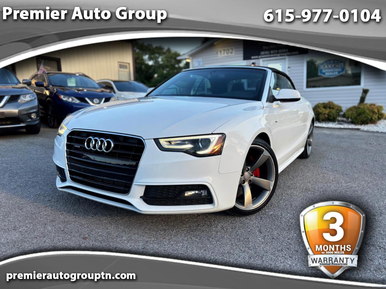 2015 Audi A5 Cabriolet Premium Plus