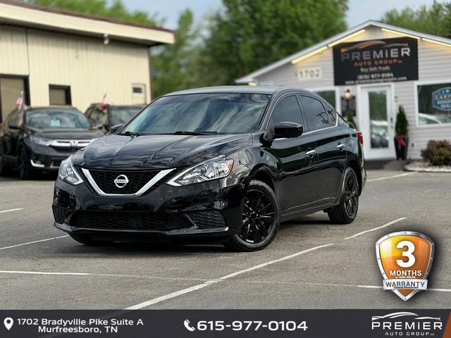 Black 2016 Nissan Sentra SV Sedan Front-Wheel Drive Automatic