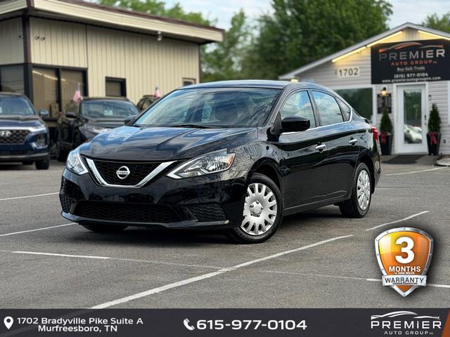 Black 2017 Nissan Sentra SV Sedan Front-Wheel Drive Automatic
