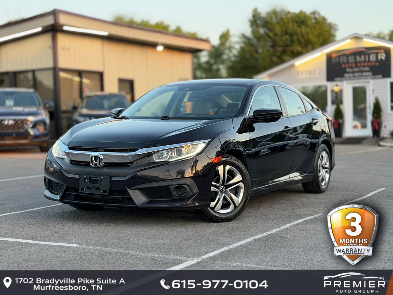 2016 Honda Civic LX Honda Sensing Sedan CVT