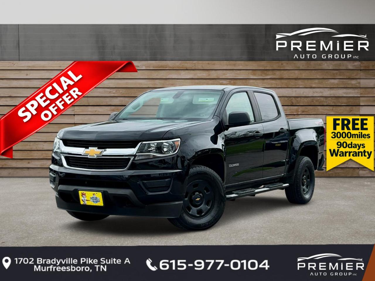 2019 Chevrolet Colorado Work Truck Crew Cab 4WD Short Box