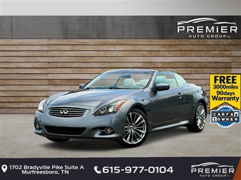 2012 Infiniti G Convertible G37 Sport Automatic
