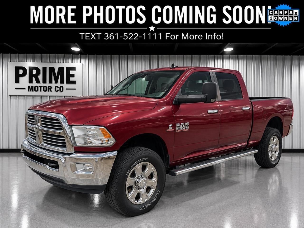 2015 RAM 2500 Lone Star