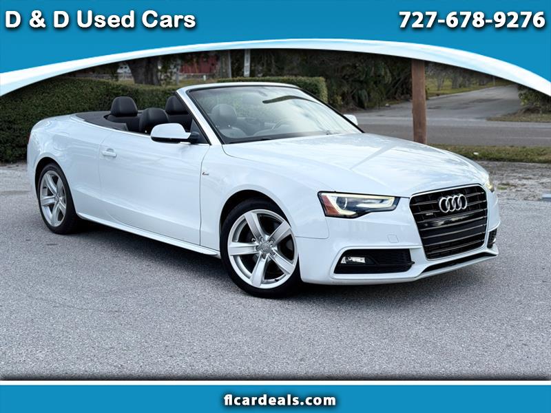 Audi A5 2.0T Premium Plus Cabriolet quattro 2016