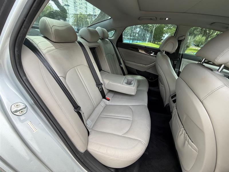 Hyundai Sonata Hybrid Limited w/Blue Pearl Interior 2017