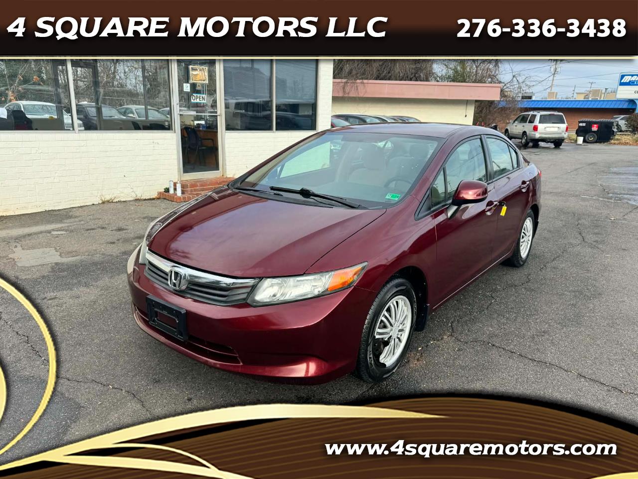 2012 Honda Civic LX Sedan 5-Speed AT