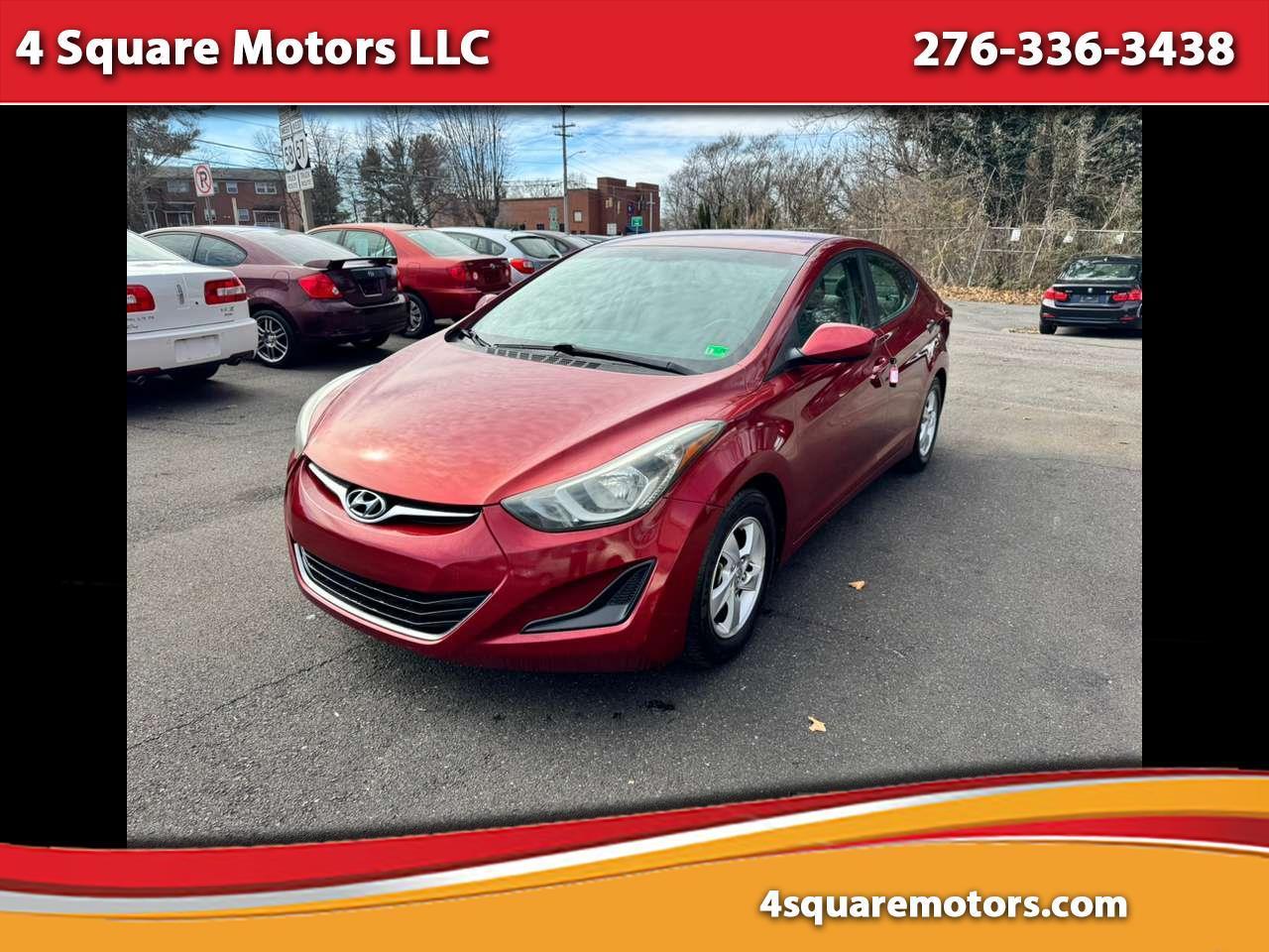 2014 Hyundai Elantra Limited