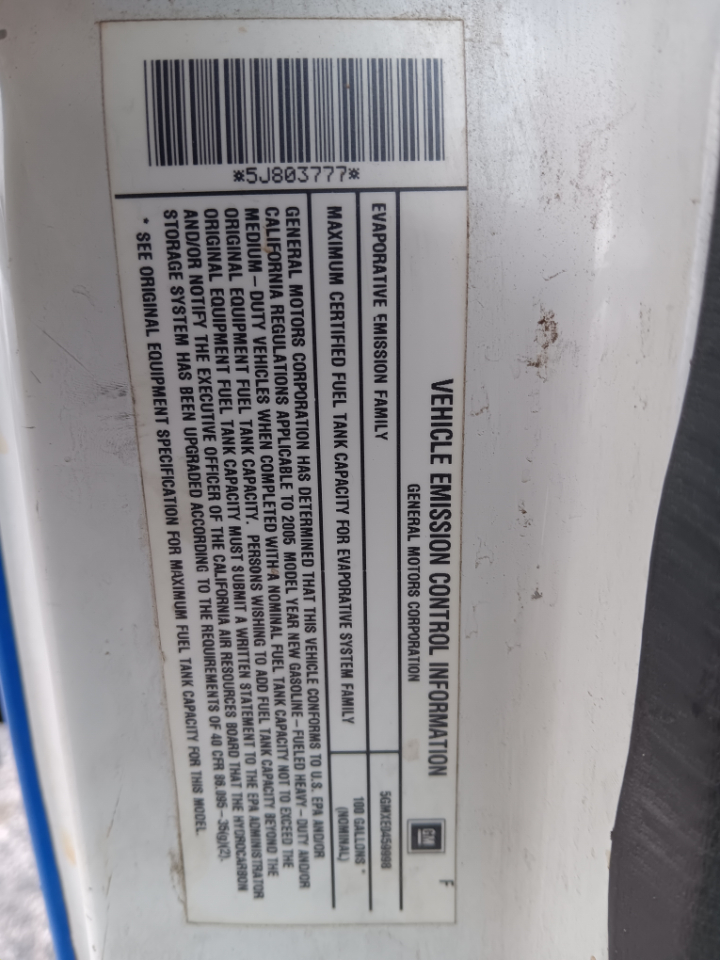 Chevrolet W35042  2005