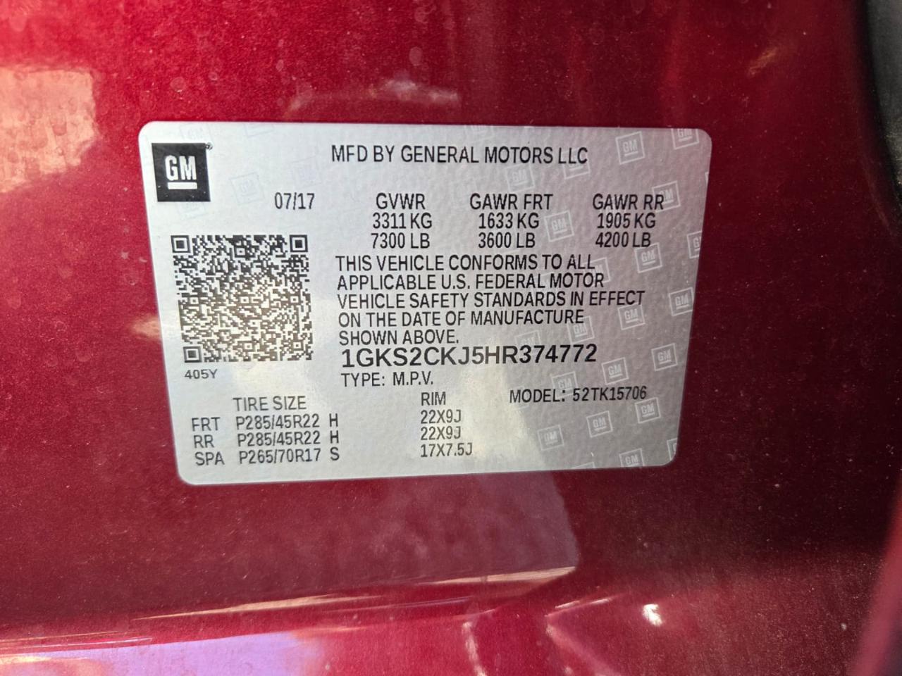 GMC Yukon Denali  2017