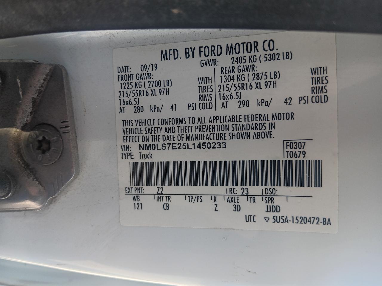 Ford Transit Connect  2020