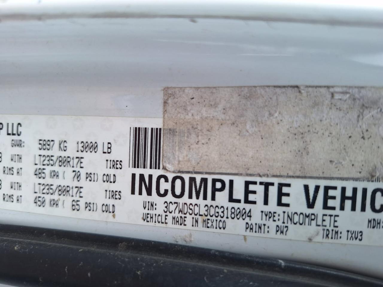 Dodge Ram 3500  2012