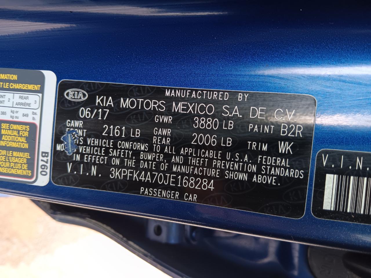 Kia Forte LX 2018
