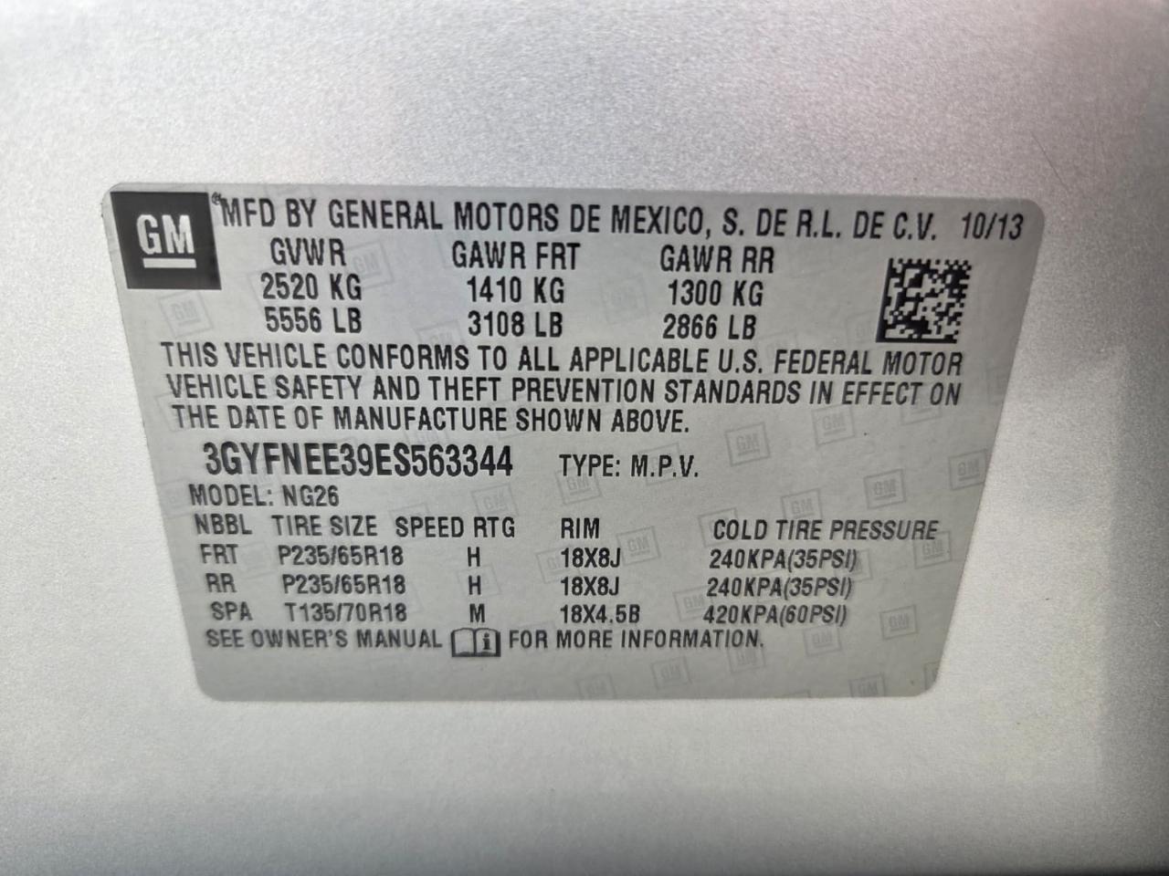 Cadillac SRX  2014